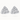 Silver Layered Triangle Earrings